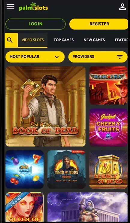Palm Slots Casino mobile und App 