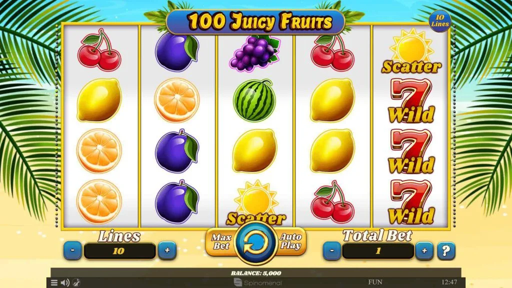 100 Juicy Fruits